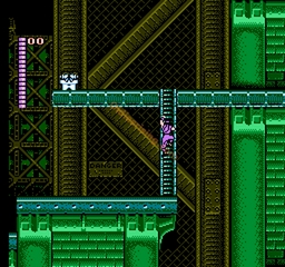 une photo d'Ã©cran de Blue Shadow sur Nintendo Nes